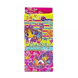 Карандаши деревянные J. Otten Котики, 24 цвета