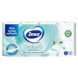 Туалетний папір Zewa Deluxe Жасмин тришаровий 8 рулонів - мініатюра 2