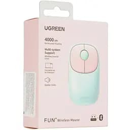 Акумуляторна бездротова миша UGREEN MU102 FUN+ 2 стандартна бірюзова (м'ятна) - мініатюра 4