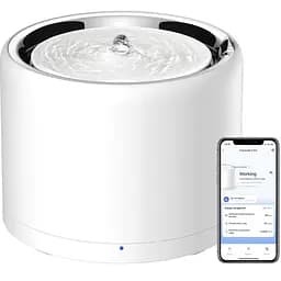 Поїлка PETKIT Eversweet 3 PRO UVC Smart Pet Drinking Fountain P4108-UVC White