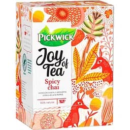 Чай чорний Pickwick, з ройбушем та прянощами, 26 г (15 шт. х 1,75 г) (907486)