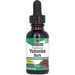 Экстракт коры йохимбе Nature's Answer Yohimbe Bark Alcohol-Free 1000 мг 30 мл