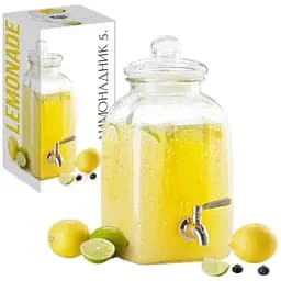 Лимонадник S&T с краном 5 л (9038-4)