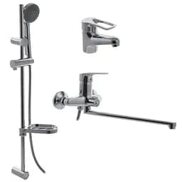 Набір змішувачів для ванни Cron Hansberg SET-3 CR0844 Хром