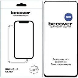 Захисне скло BeCover для Nubia V60 Design 10D Black (712738)