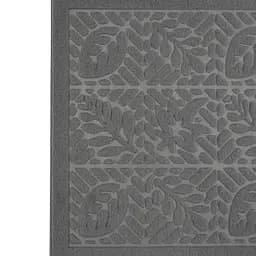 Килимок придверний Eco Fabric Листя без кромки сірий 40 х 60 см (4060-007) - мініатюра 6