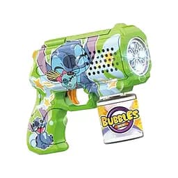 Пістолет для мильних бульбашок Стіч Bubble Gun з підсвічуванням 105B