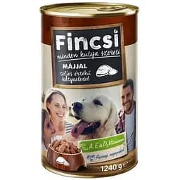 Влажный корм для собак Fincsi Домашняя птица, 1240 г