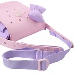 Сумка через плече Yes CB-3 Charming 19х18.5х1.5 см рожево-фіолетова (550531) - мініатюра 3