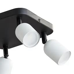Світильник-спот TK Lighting TOP Black/White 4 6269 - мініатюра 3