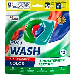 Капсули для прання ProWash Color 12 шт.