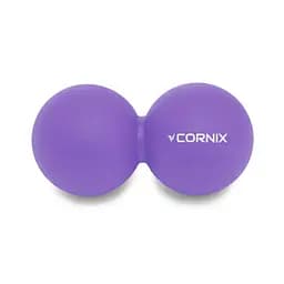 Массажный мяч двойной Cornix Cornix Lacrosse DuoBall 6.3 x 12.6 см XR-0114 Purple
