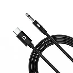 Кабель ArmorStandart USB Type-C Male to 3.5mm (mini-Jack) Male 1m Black (ARM76888) - мініатюра 2