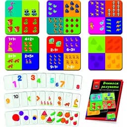 Гра розвиваюча Vladi Toys Вчимося рахувати укр. мова (VT1302-29) - мініатюра 3