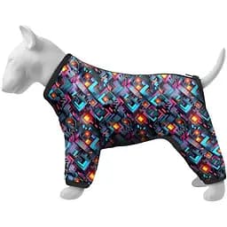 Ветровка для собак Waudog Clothes, рисунок "Бесконечные миры", XS30