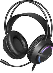 Игровая гарнитура Defender Dexter RGB кабель 2.2 м черная