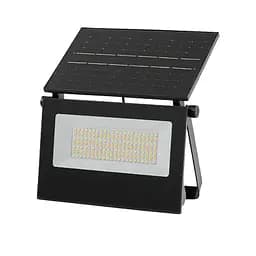 Вуличний LED ліхтар на сонячних батареях Yiwu 12x3.2x8.5 см прожектор світлодіодний вуличний 80 LED 100 Вт із сонячною панеллю HP-5-57 - мініатюра 2