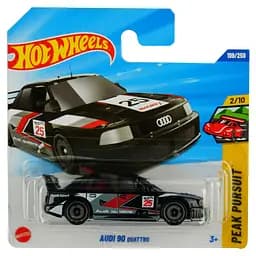 Базова машинка Hot Wheels Peak Pursuit Audi 90 Quattro чорна (5785) JBC04-N521        