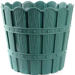 Цветочный горшок с дренажом Violet House Bamboo Green 10 л