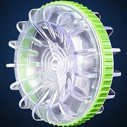 Машинка-амфібія на радіокеруванні YL-103 2.4G Transparent green - мініатюра 2