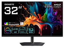 Монітор Gigabyte 31.5" MO32U2 Gaming Monitor UHD OLED 240Hz (MO32U2 Gaming Monitor)