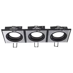 Світильник точковий Brille HDL-DT 105/3 SS BK MR16 L13-076