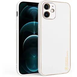 Шкіряний чохол Xshield для Apple iPhone 11 6.1" Білий / White