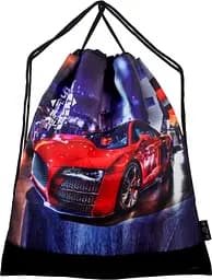 Мішок для змінного взуття для хлопчика чорний DeLune S-160