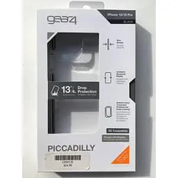 Протиударний чохол Gear4 Piccadilly D3O для iPhone 12 Pro Max (6.7") Black + Прозорий (702006066) - мініатюра 10