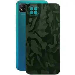 Захисна плівка StatusSKIN для Xiaomi Redmi 9 Active 2021 Корпус Вініл Камуфляж зелений