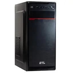 Корпус GTL T1668 черный, без БП, Mini Tower, Micro ATX/Mini ITX, 2xUSB 2.0, 370x176x410 мм, 0.4 мм, 2.6 кг