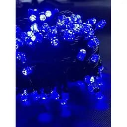 Новорічна гірлянда Рубін 18 м 300 Синіх лампочок