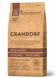 Сухий корм Grandorf Duck & Sweet Potato Adult All Breeds для собак усіх порід від 1 року і старше з качкою 10 кг (5404009591128)