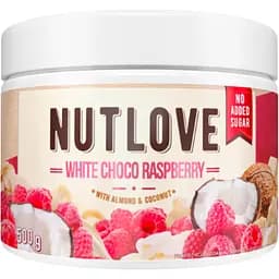 Шоколадний крем Allnutrition Nutlove White Chocolate Raspberry Almond Coconut 500 г 