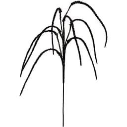 Гілочка декоративна Yes! Fun Каскад 112 см чорна (974315)