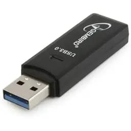 Кардрідер USB Gembird UHB-CR3-01, чорний, USB 3.0 - microSD / SD