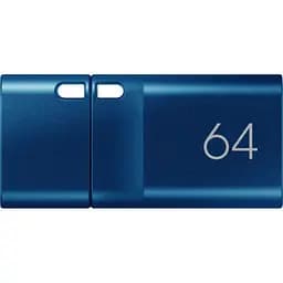 USB флеш-накопичувач Samsung 64GB USB-C 3.2 Blue (MUF-64DA/APC) [136851] - мініатюра 2