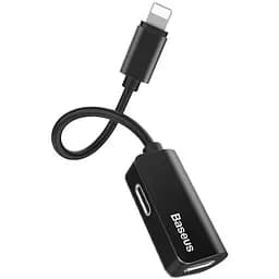 AUX-адаптер Baseus L37 Lightning Male to 2 Lightning Female 0.12 м