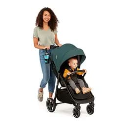 Прогулянкова коляска Kinderkraft Route Platinum Grey - мініатюра 7
