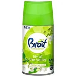 Сменный баллон для автоматического ароматизатора воздуха Brait Lilly of the Valley 250 мл
