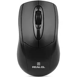 Миша REAL-EL RM-207 USB black