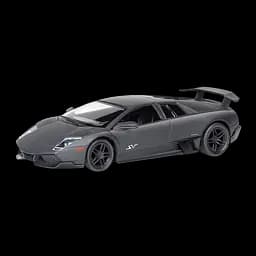 Машинка Uni-fortune Lamborghini Murcielago, 1:32, матовий чорний (554997M)