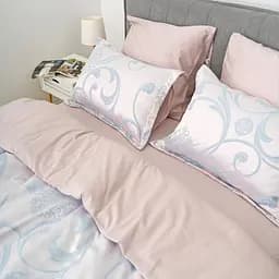 Комплект постільної білизни Tiare євро Сатин Жакард 2541-ev