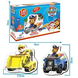 Набір магнітів Magdum Paw Patrol Щенячий патруль Командна робота (ML4034-32) - мініатюра 4