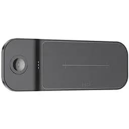 Бездротовий зарядний пристрій Hoco CQ5 22.5W 3в1 чорний