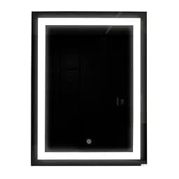 Дзеркало Unio MRR-01 SQR-AA-S 600 x 800 mm LED FL з сенсором 000027462 - мініатюра 4