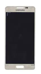 Матриця з тачскріном модуль для Samsung Galaxy Alpha SM-G850F золотистий