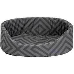 Лежак для собак Пухнастики 44x30x13 см (сіра)