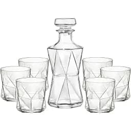 Набір для віскі Bormioli Rocco Cassiopea 7 предметів (234525S01021990)
