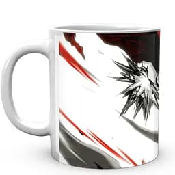 Кружка GeekLand Моя геройская академия My Hero Academia Бакуго Черно-белая MHA 02.510 330 мл белая